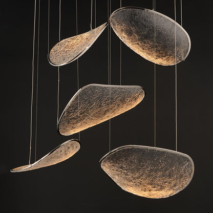 Moonscapes LED Multi Light Pendant Light in Detail.