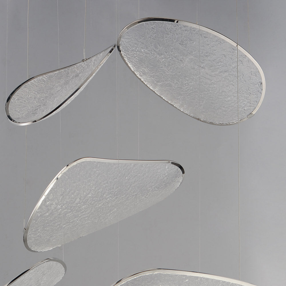 Moonscapes LED Multi Light Pendant Light in Detail.