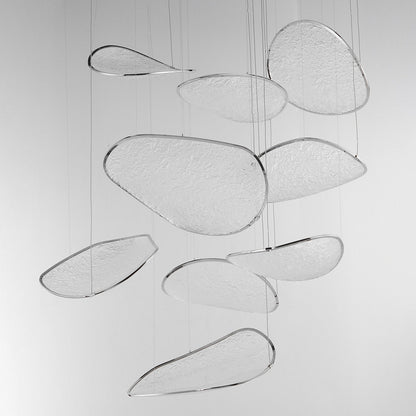 Moonscapes LED Multi Light Pendant Light in Detail.