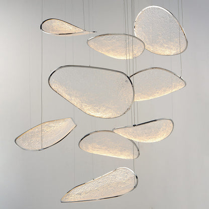 Moonscapes LED Multi Light Pendant Light in Detail.