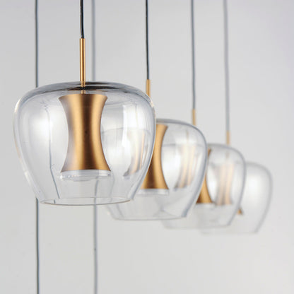 Newton LED Linear Pendant Light in Detail.