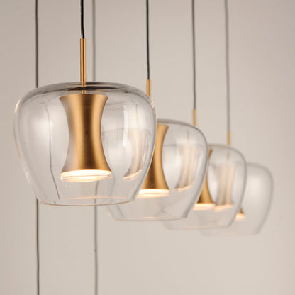 Newton LED Linear Pendant Light in Detail.