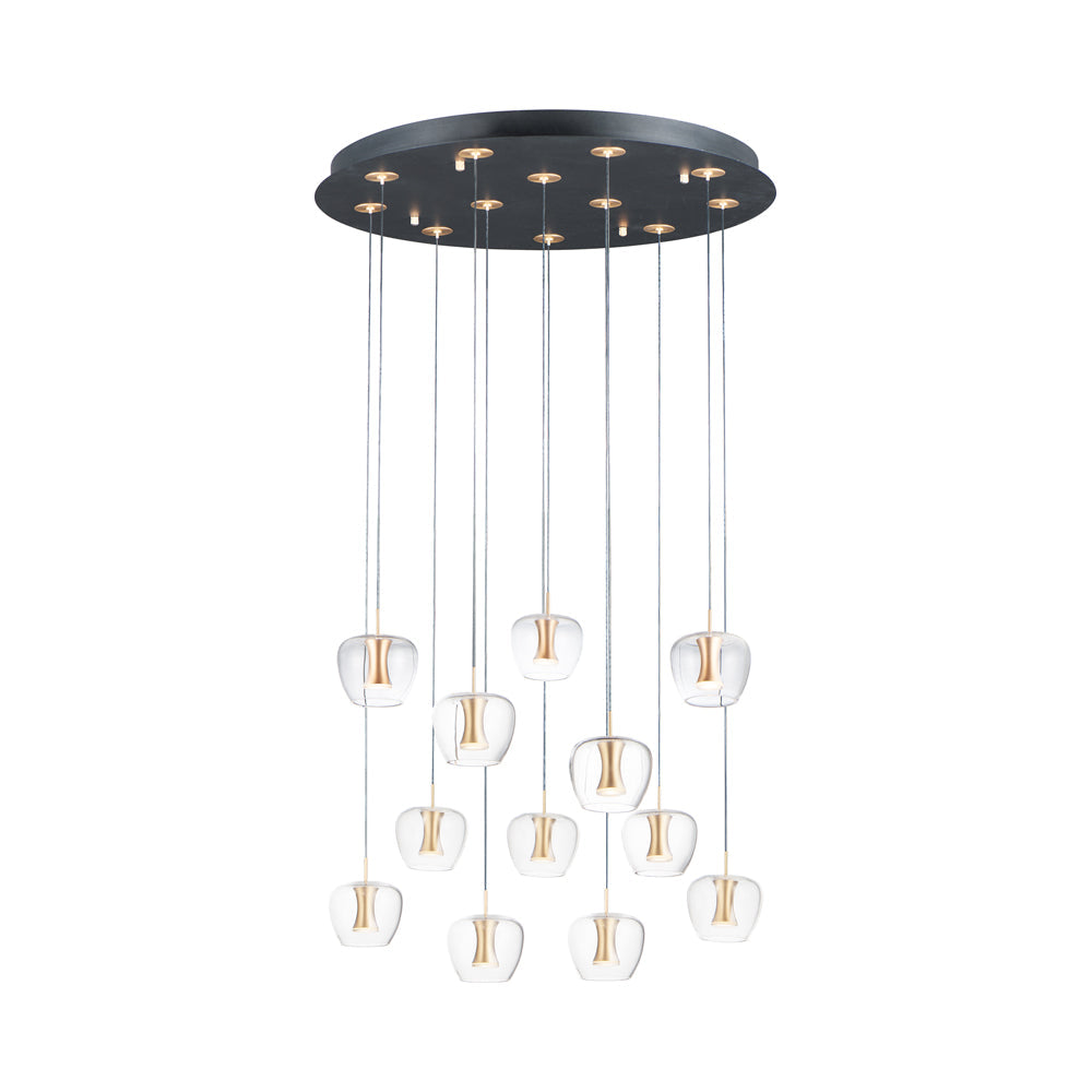 Newton LED Multi Light Pendant Light.