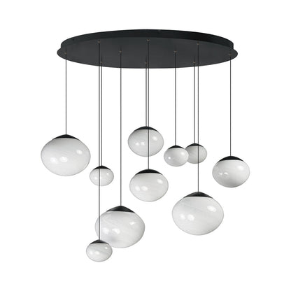Nimbus LED Multi Light Pendant Light (10-Light).