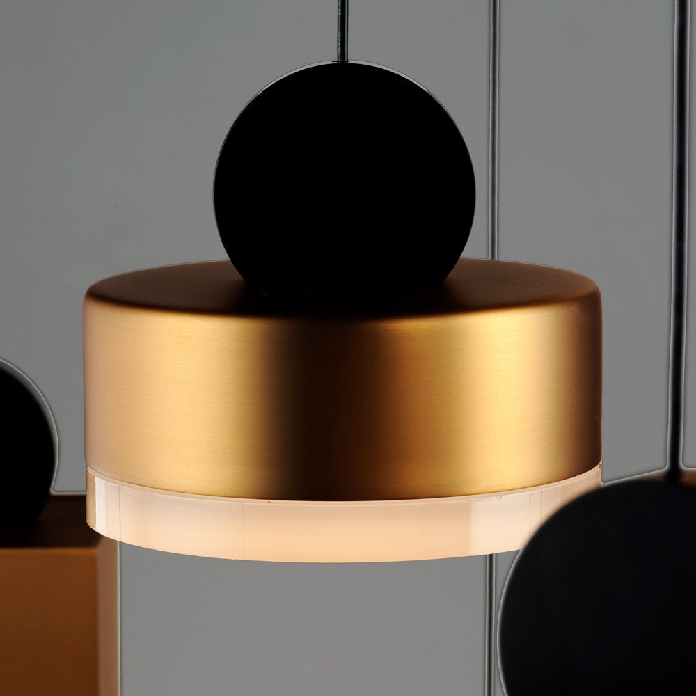 Nob LED Multi Light Pendant Light in Detail.