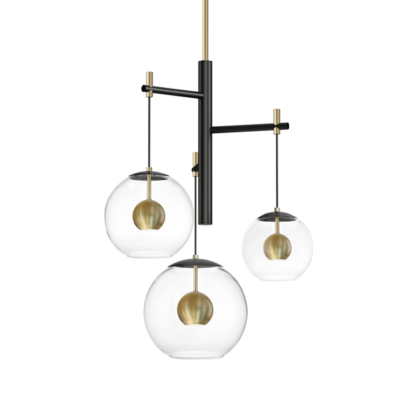 Nucleus LED Multi Light Pendant Light in Detail.
