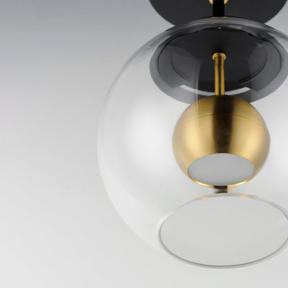 Nucleus LED Semi Flush Mount Ceiling Light in Detail.