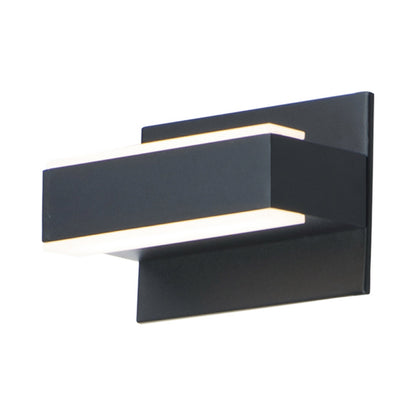 Omni LED Bath Vanity Light in Black.