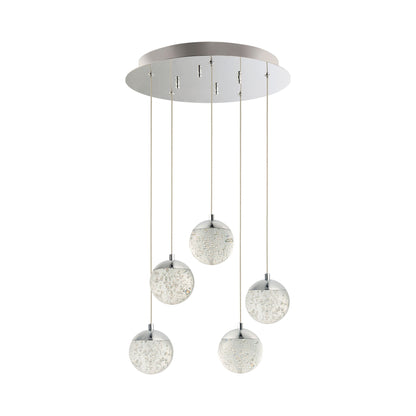 Orb II LED Multi Light Pendant Light (5-Light).