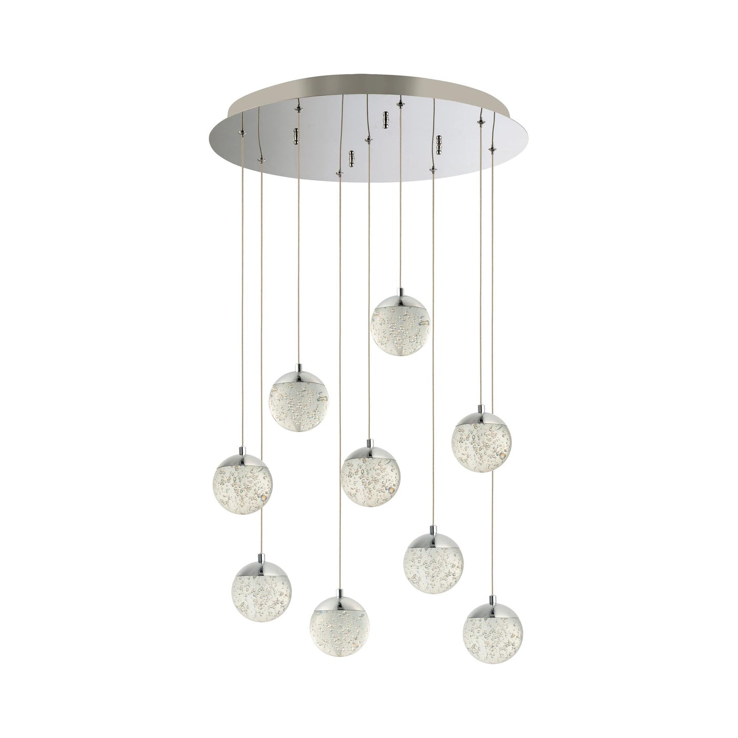 Orb II LED Multi Light Pendant Light (9-Light).