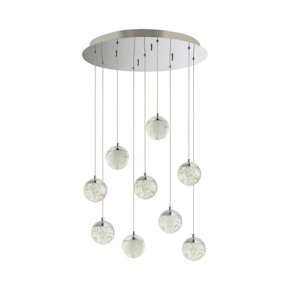 Orb II LED Multi Light Pendant Light (9-Light).