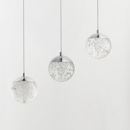 Orb II LED Multi Light Pendant Light in Detail.