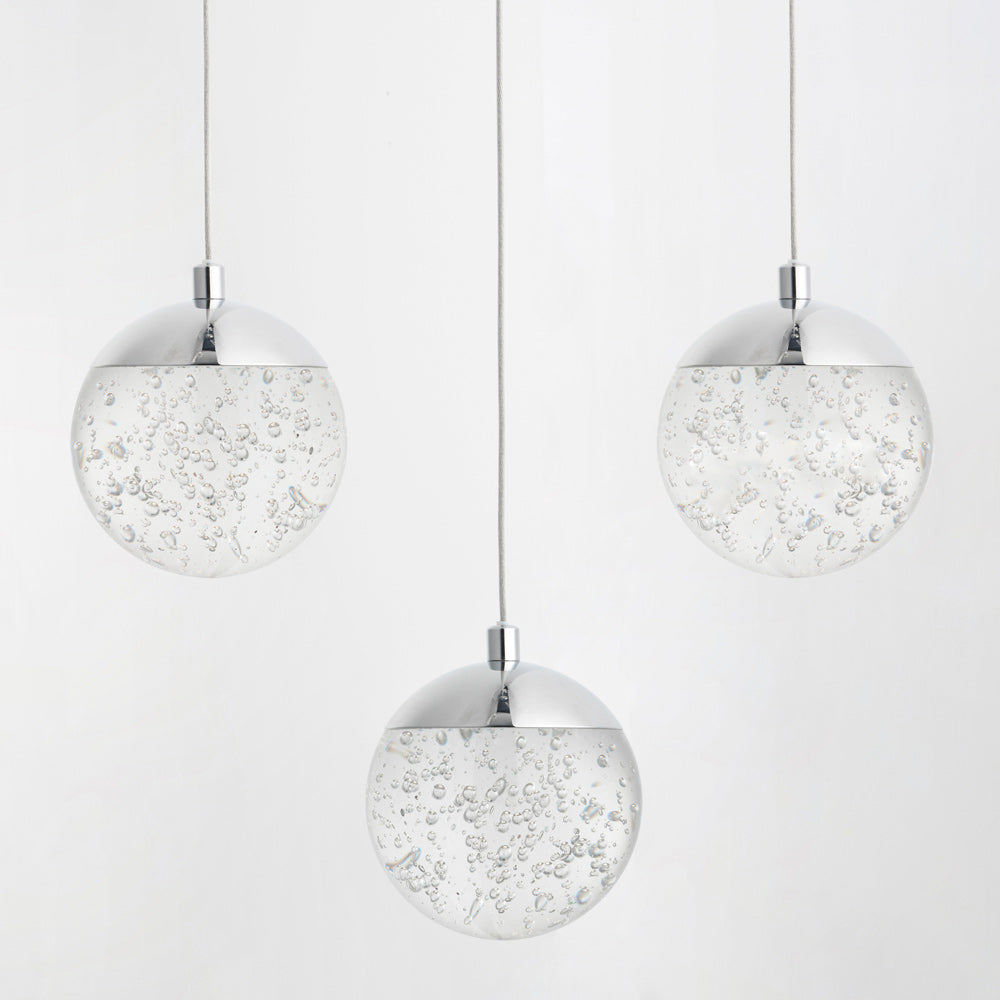 Orb II LED Multi Light Pendant Light in Detail.