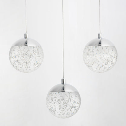 Orb II LED Multi Light Pendant Light in Detail.