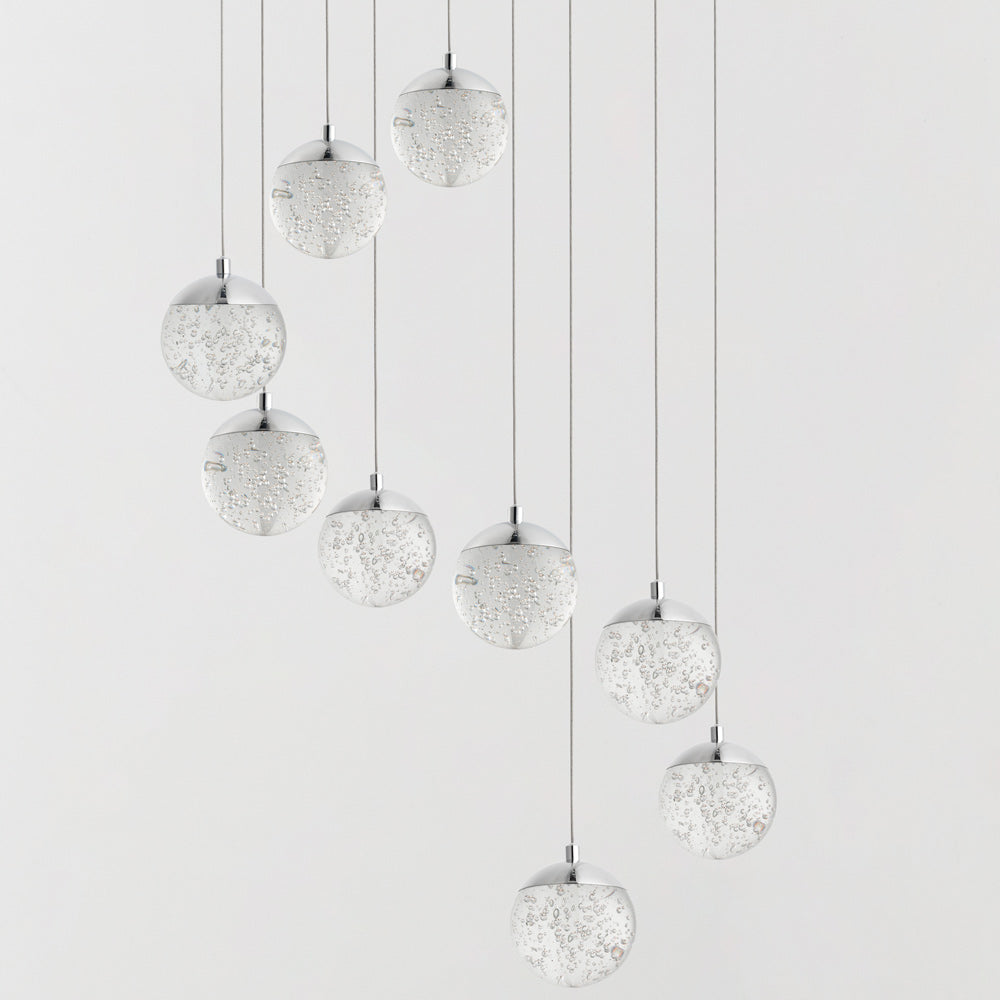 Orb II LED Multi Light Pendant Light in Detail.