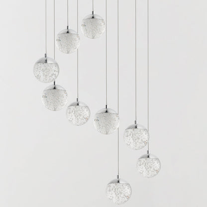 Orb II LED Multi Light Pendant Light in Detail.
