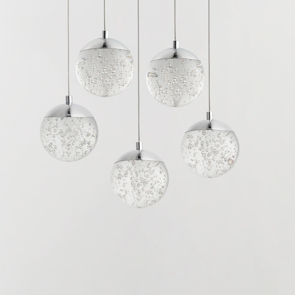 Orb II LED Multi Light Pendant Light in Detail.
