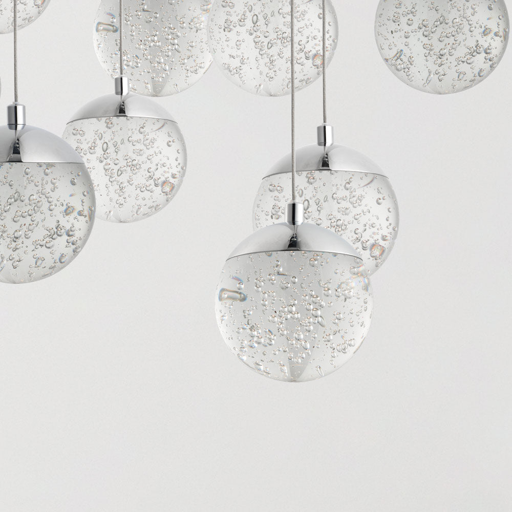 Orb II LED Multi Light Pendant Light in Detail.