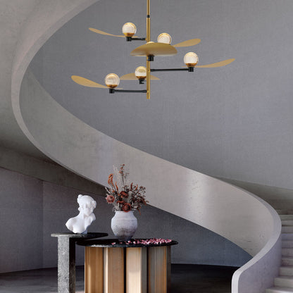 Pearl LED Pendant Light in living room.