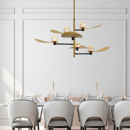 Pearl LED Pendant Light in dining room.