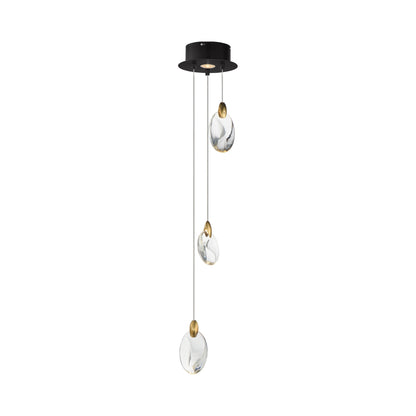 Pebble LED Pendant Light (3-Light).