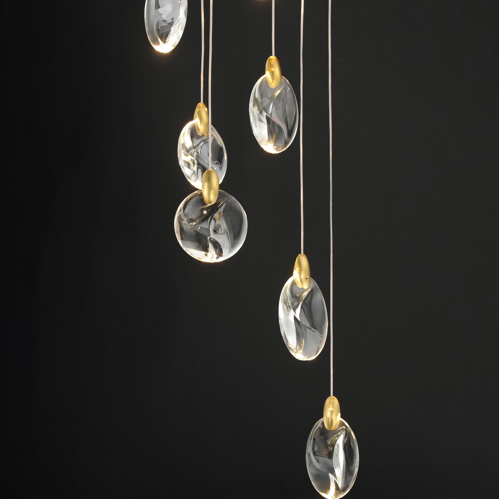 Pebble LED Pendant Light in Detail.