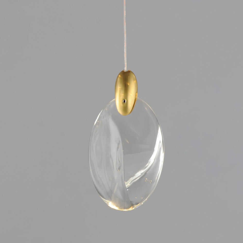 Pebble LED Single Pendant Light in Detail.