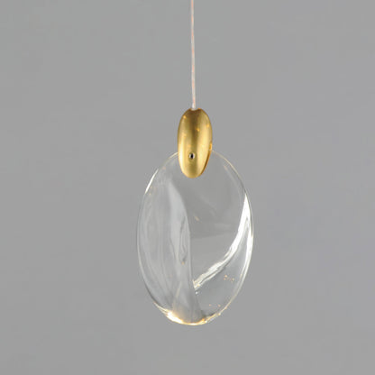 Pebble LED Single Pendant Light in Detail.
