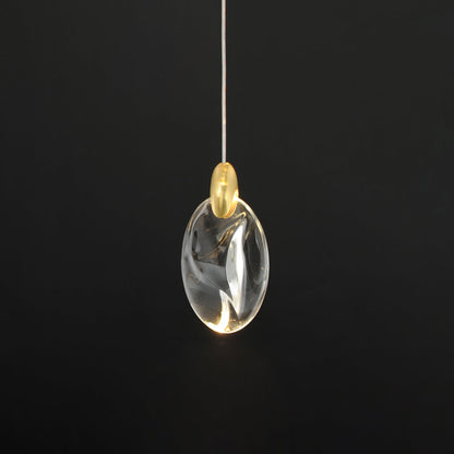 Pebble LED Single Pendant Light in Detail.