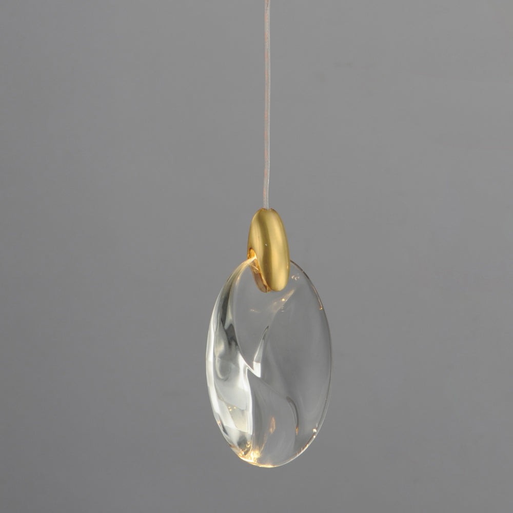 Pebble LED Single Pendant Light in Detail.