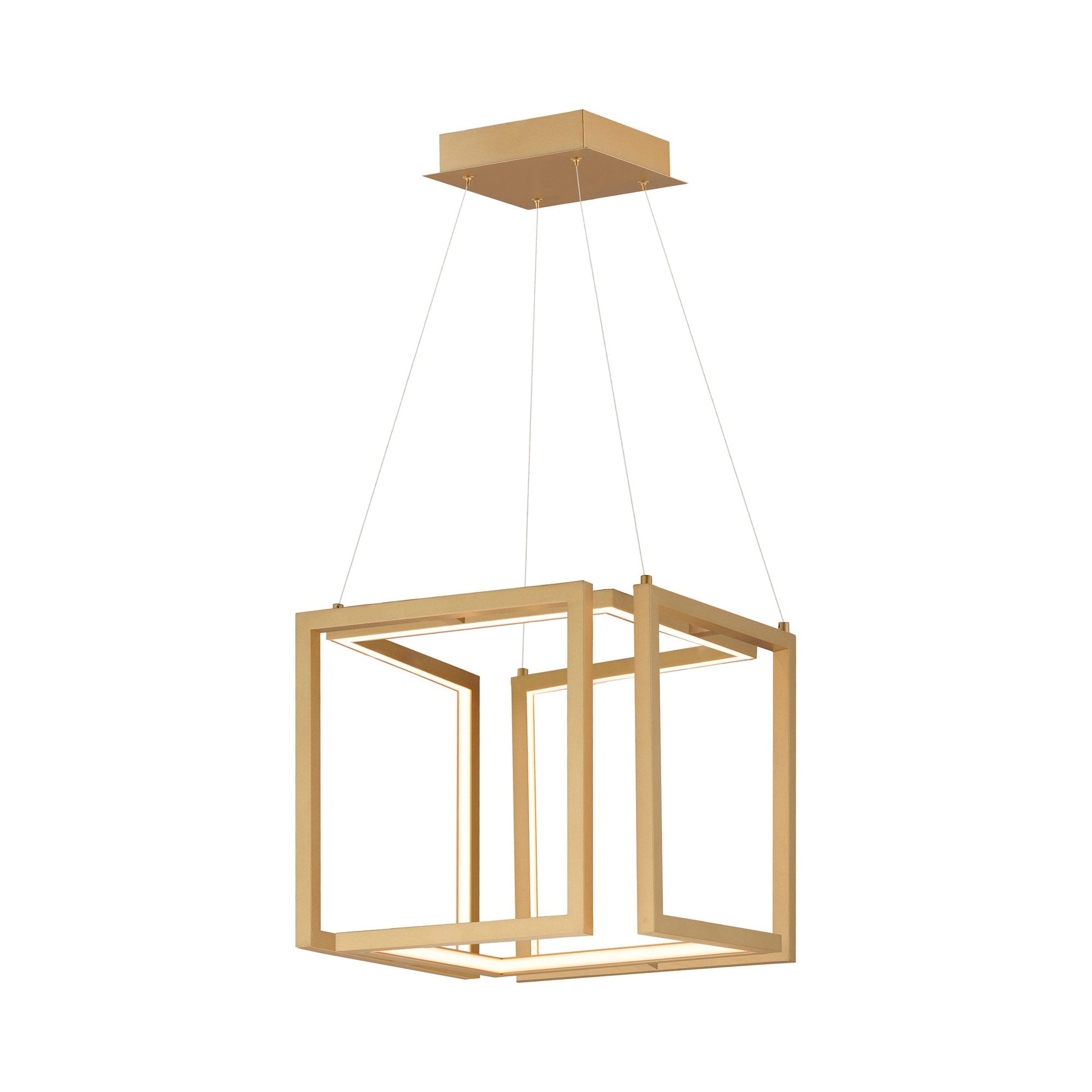 Penrose Cube LED Pendant Light.