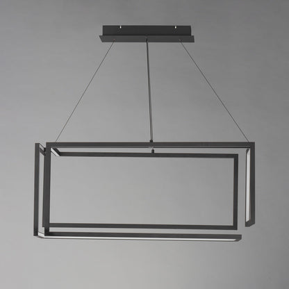 Penrose LED Linear Pendant Light in Detail.