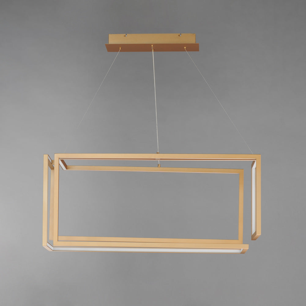 Penrose LED Linear Pendant Light in Detail.