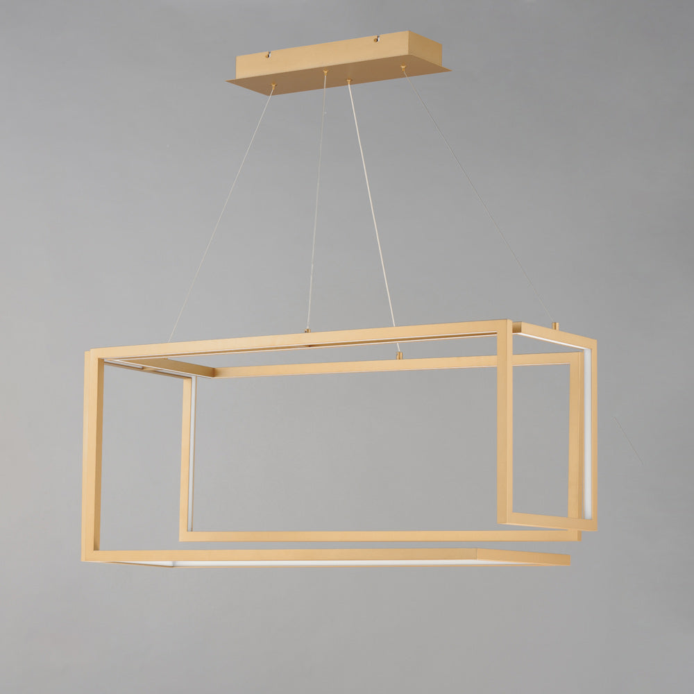 Penrose LED Linear Pendant Light in Detail.
