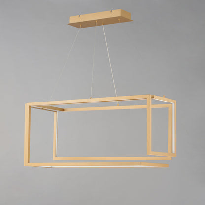 Penrose LED Linear Pendant Light in Detail.