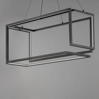 Penrose LED Linear Pendant Light in Detail.