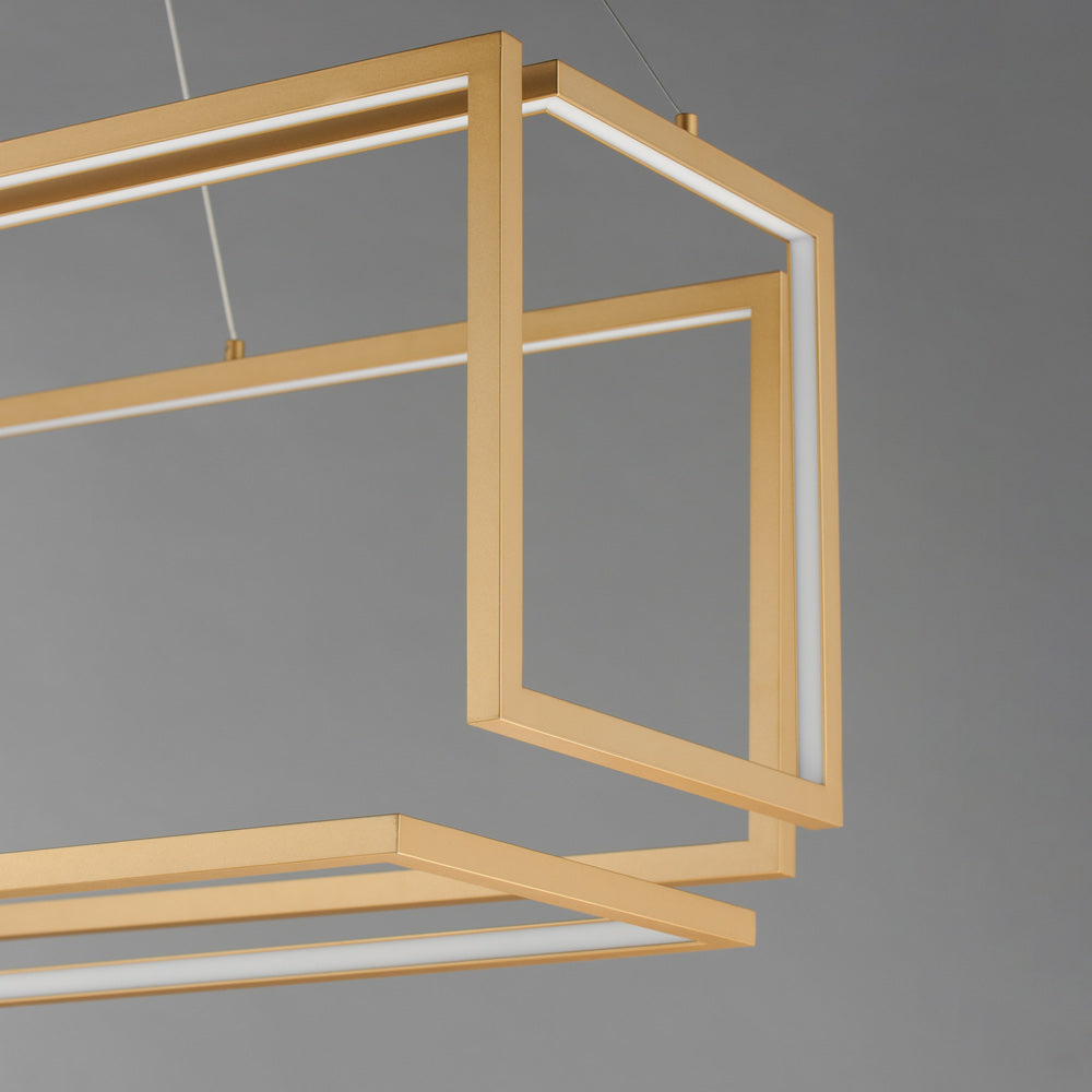 Penrose LED Linear Pendant Light in Detail.