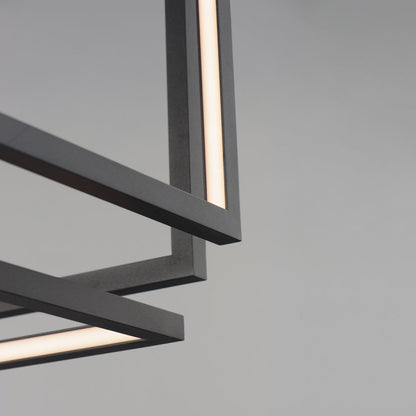 Penrose LED Linear Pendant Light in Detail.