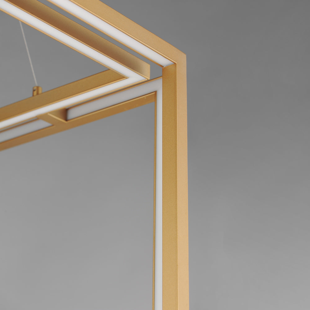 Penrose LED Linear Pendant Light in Detail.