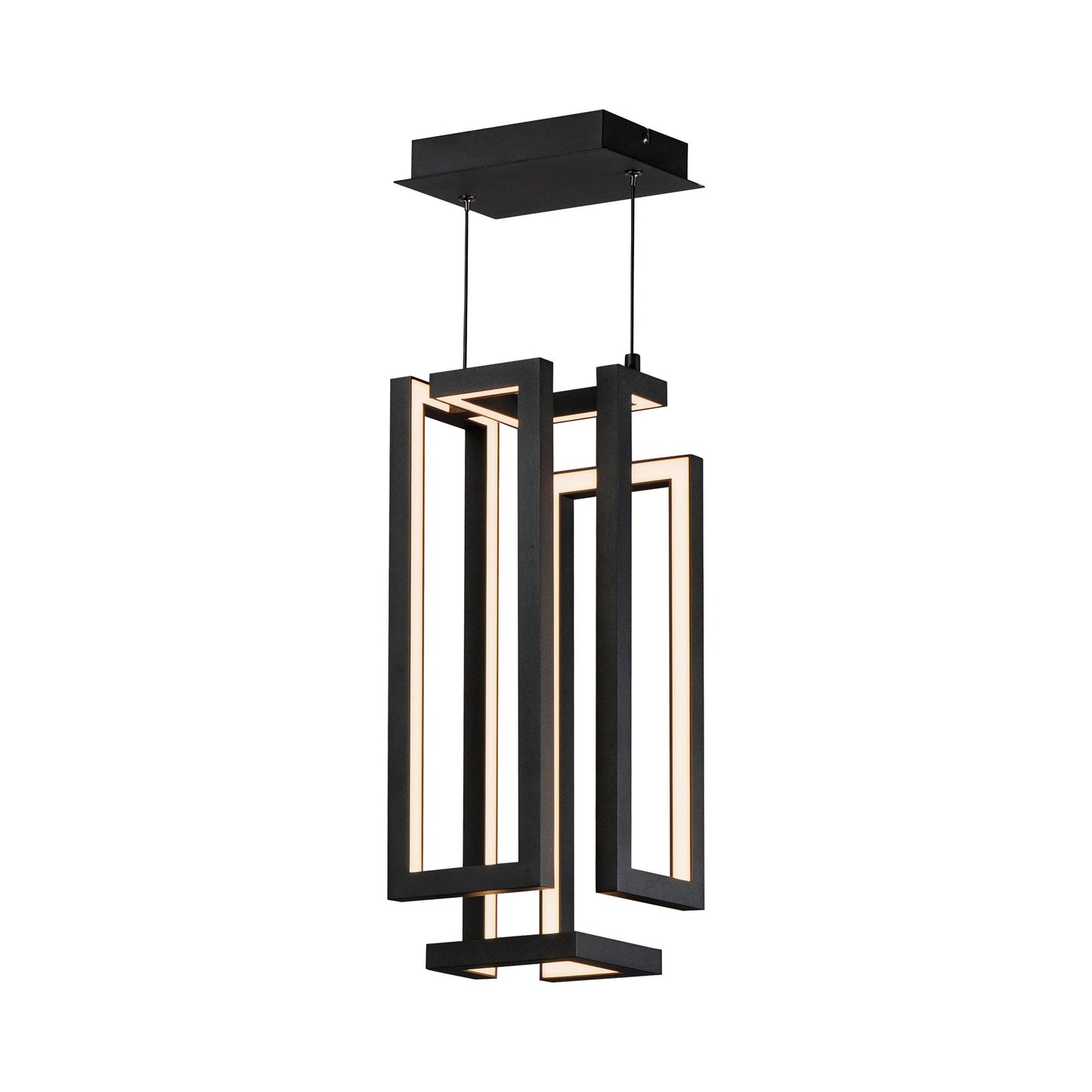 Penrose LED Pendant Light in Black.