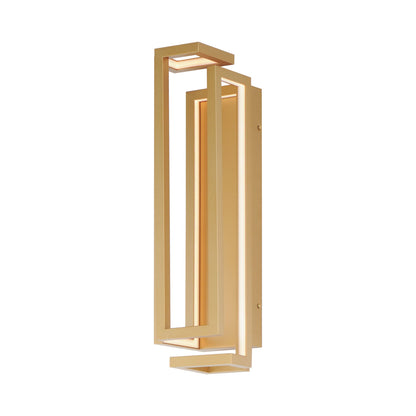 Penrose LED Wall Light in Gold.