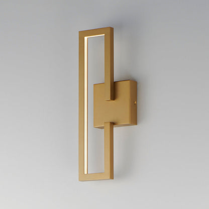 Penrose Rectangle LED Wall Light in Detail.