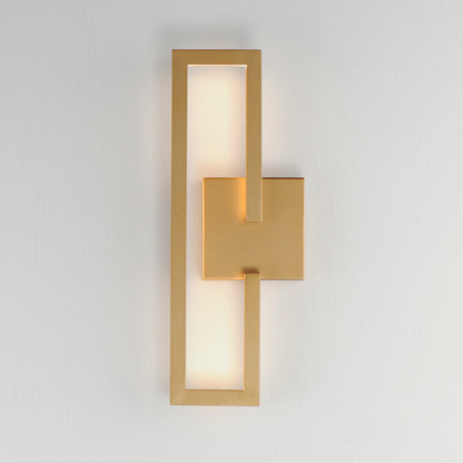 Penrose Rectangle LED Wall Light in Detail.