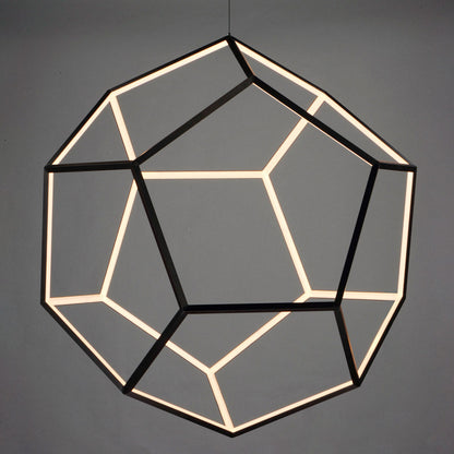 Penta LED Pendant Light in Detail.