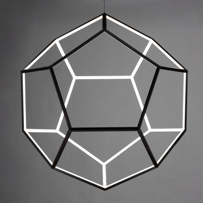 Penta LED Pendant Light in Detail.