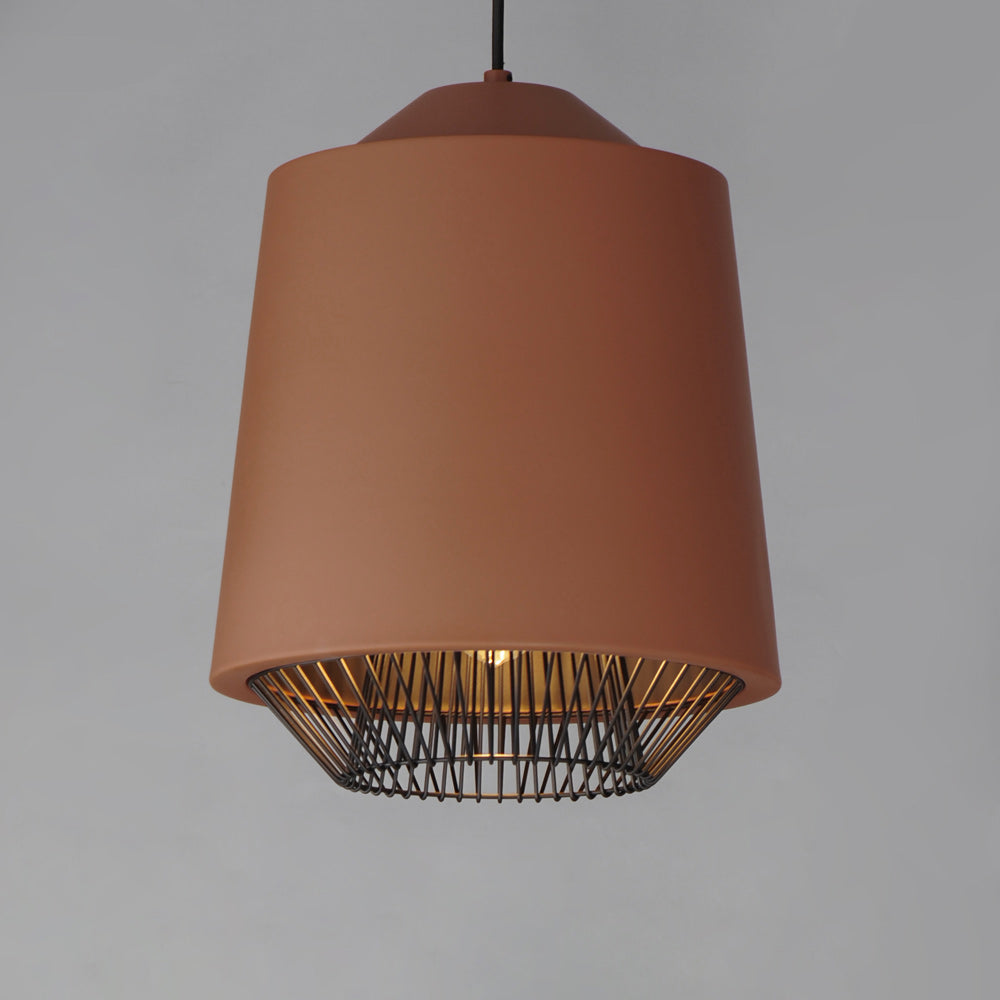 Phoenix Cylinder Pendant Light in Detail.