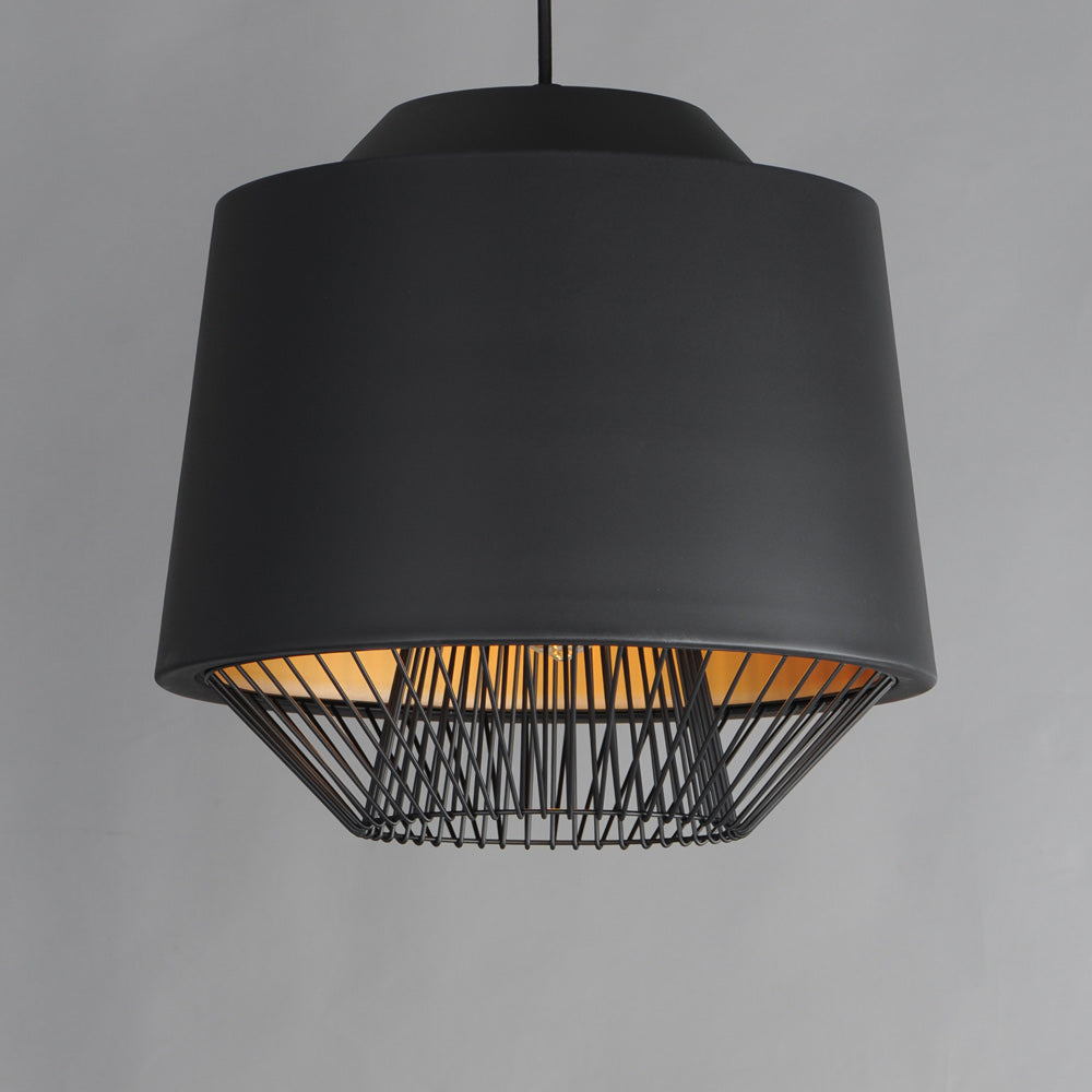 Phoenix Cylinder Pendant Light in Detail.