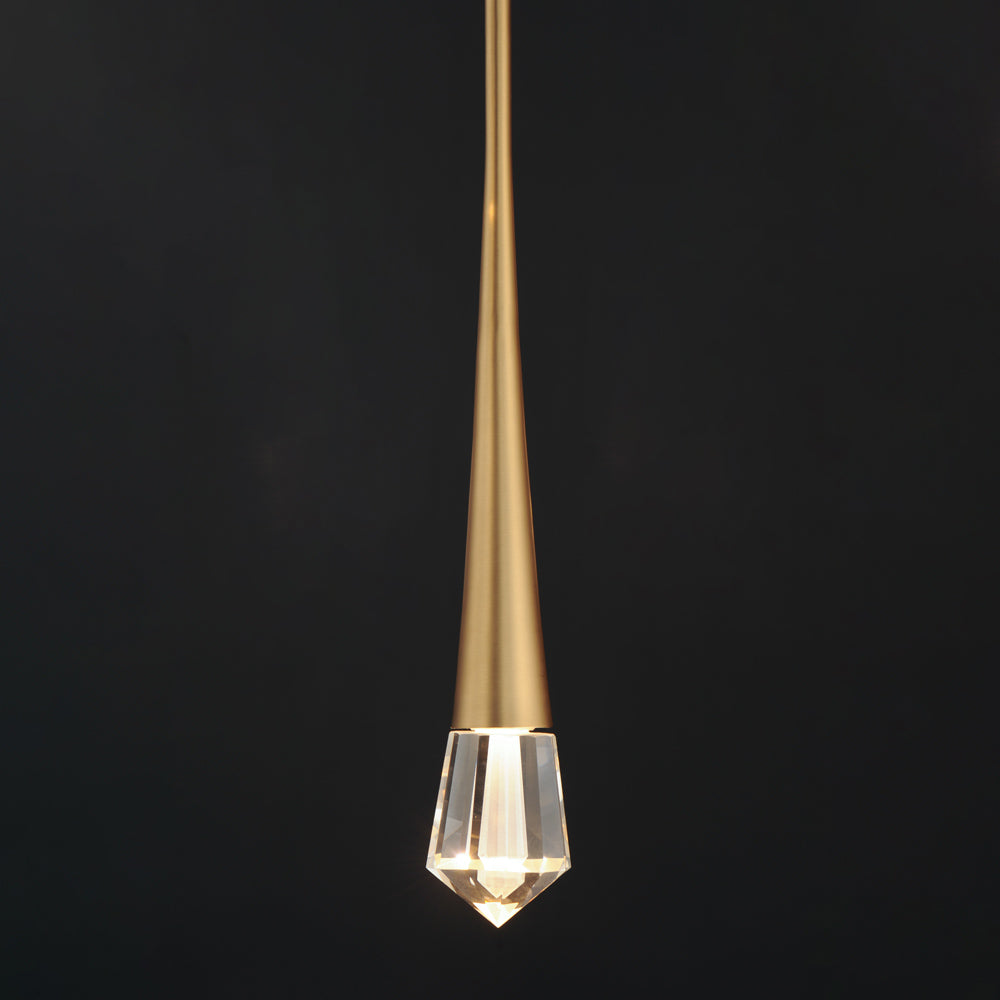 Pierce LED Single Pendant Light in Detail.