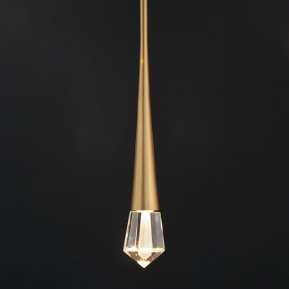 Pierce LED Single Pendant Light in Detail.