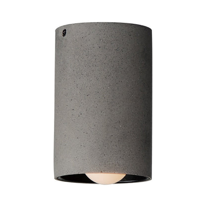 Pilar Flush Mount Ceiling Light in Greystone.